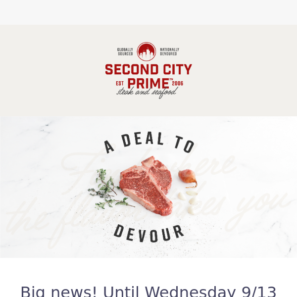 Get 3lbs of USDA Prime Tenderloin Tails Free with a $300 purchase