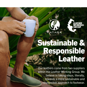 Sustainable + responsible leather