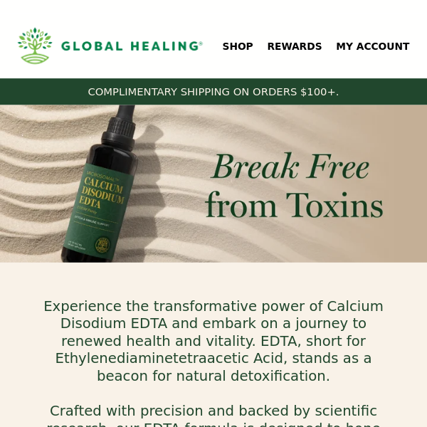 NEW SUPPLEMENT: EDTA