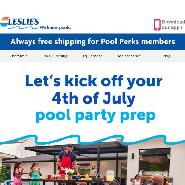 🦅 4 Tips to Prep Your Pool for Independence Day