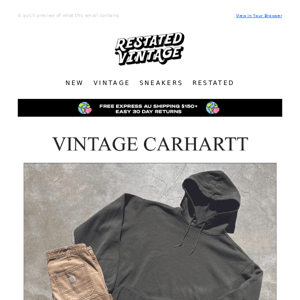 TRENDING: Vintage Carhartt ⚒️