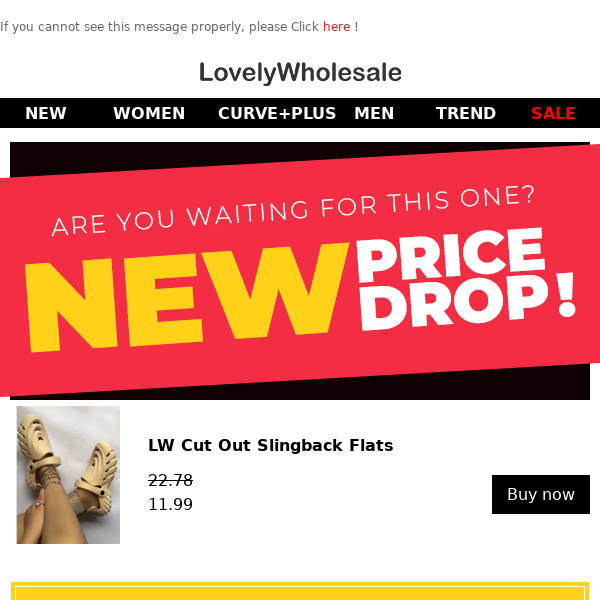 Hey lovely-wholesale,price drop now! Get it soon