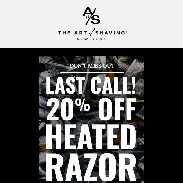 Low Stock Alert ⏳! Get 20% Off Heated Razor Bundles