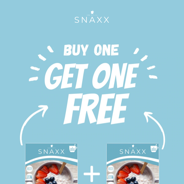 BUY ONE GET ONE FREE!