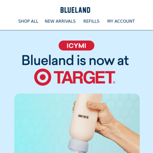 Blueland 🤝 Target