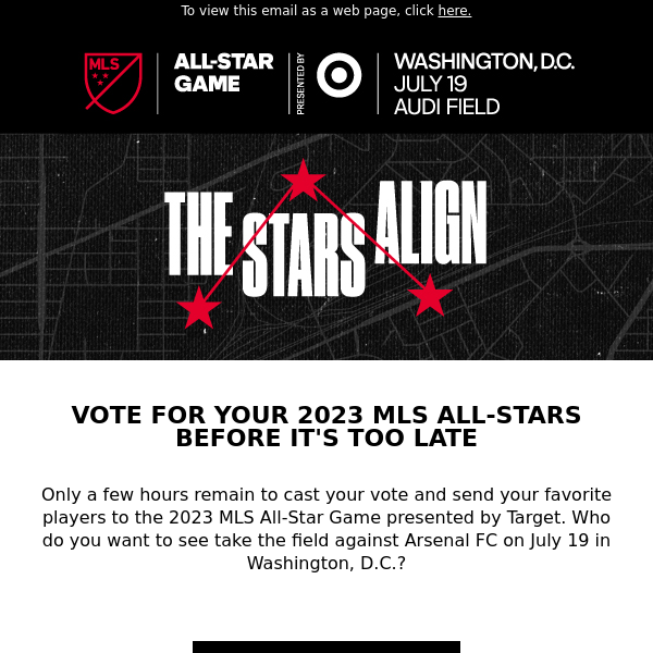 Voting Opens Today for 2023 MLS All-Star Game Presented by Target