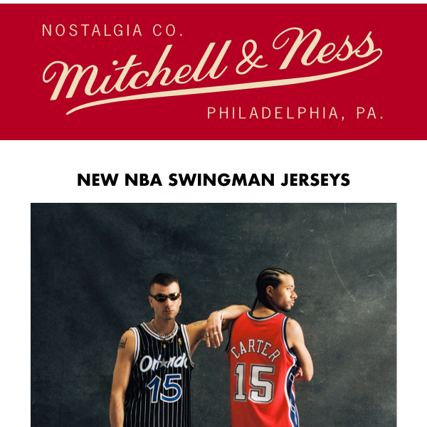 JUST DROPPED | NBA Jerseys for Carter, Iverson, Nowitzki and D-Wade!