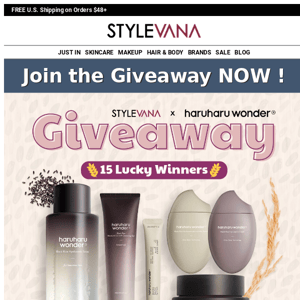 haruharu wonder x STYLEVANA GIVEAWAY🎁