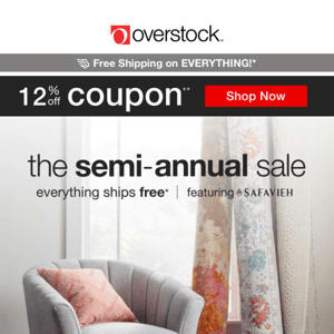 12% off Coupon to Dive Into Our Best Deals on Rugs Shop Now!