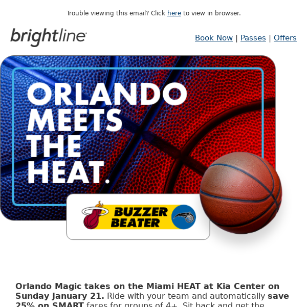 Score 25% off: Orlando Magic vs Miami HEAT.