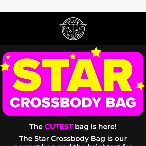 Be a Star 🌟 with NEW Star Crossbody Bag!