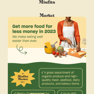 Save more this year by getting your groceries from us