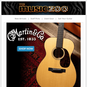Spoil Yourself: Shop Martin Custom Shop Guitars.