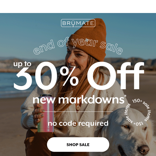 Up to 30% Off New Markdowns🎉