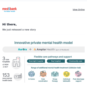 Aurora Healthcare and Medibank partner to boost access to mental health care and support