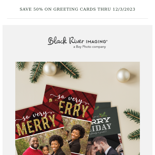 50% Off Cards with Customizable Designs