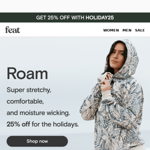 Our New Hoodie Fabric: Roam