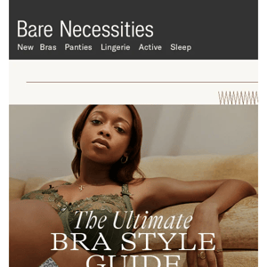 Build Your Perfect Bra-drobe | Shop Style Guide