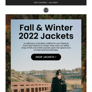 Element Jackets Have You Covered