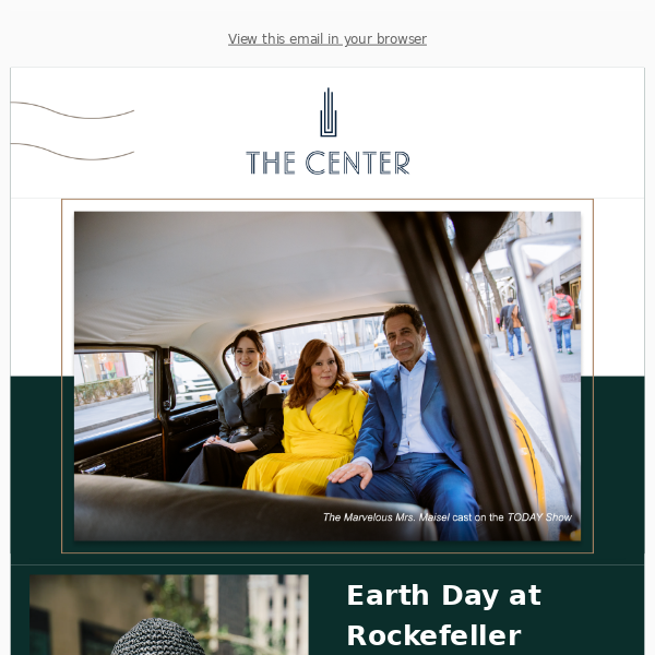 You’re Invited: Earth Day Celebration at Rockefeller Center