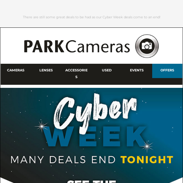 Final call for Cyber Week Offers | Ends TONIGHT!