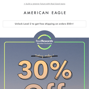 1 day only! 30% off your ENTIRE purchase