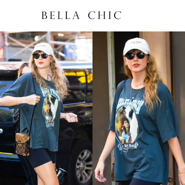 TAYLOR SWIFT WEARING BELLA CHIC!