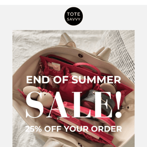End of Summer Sale ⭐
