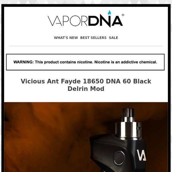 Own a Vicious Ant Fayde DNA Mod today and pay later with Splitit