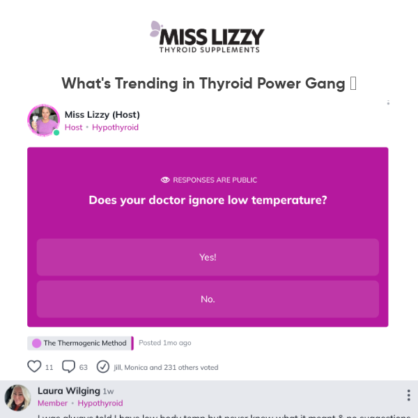 Does your doctor ignore low temperature?