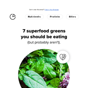 Are you eating these 7 greens?