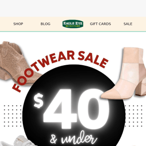 ATTN: $40 & Under Shoes 👡
