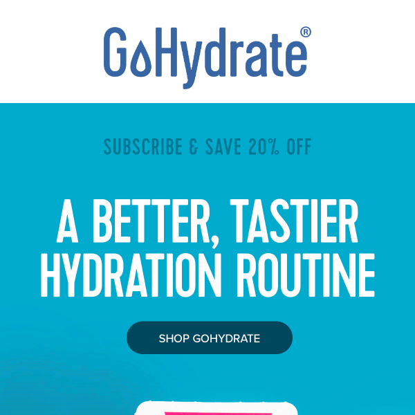 Subscribe and Save 20%! 💧