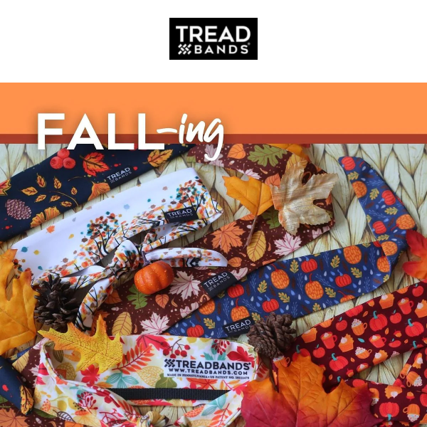 $14 NEW Fall TreadBands!