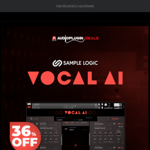 🆕 Introducing Vocal AI by Sample Logic - Save $100 on Intro Pricing!