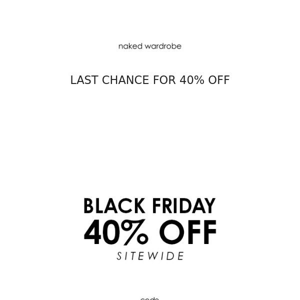 40% Off Everything | Ending Tonight...