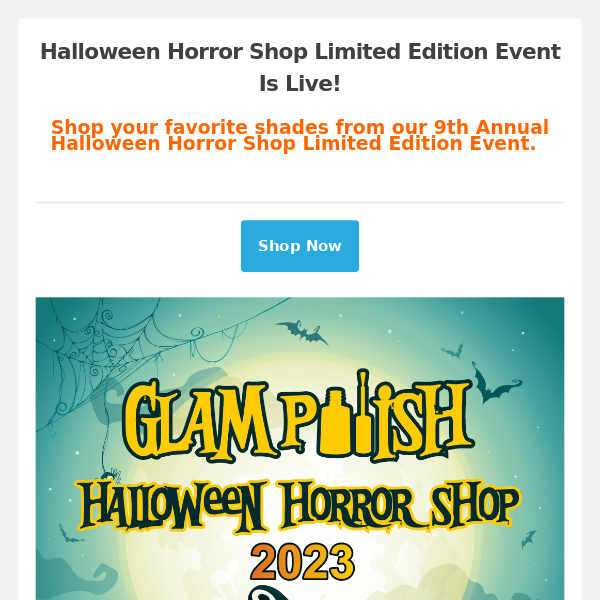 Halloween Horror Shop Is Live! 👻🎃