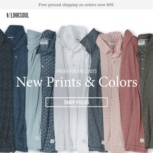 NEW | Polo Prints & Colors
