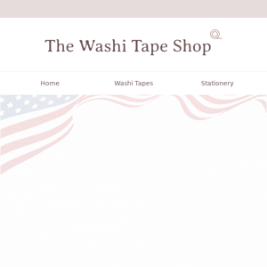 The Washi Tape Shop! Our Memorial Day Sale is On!