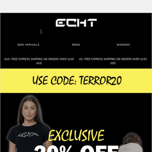 TERROR | Now Available (with exclusive discount inside)