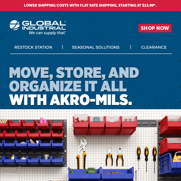 Revamp Your Storage System with Akro-Mils