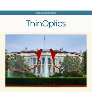 👓 Readers in the White House! 👓