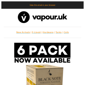 Black Note New Pack Size Now Available😎