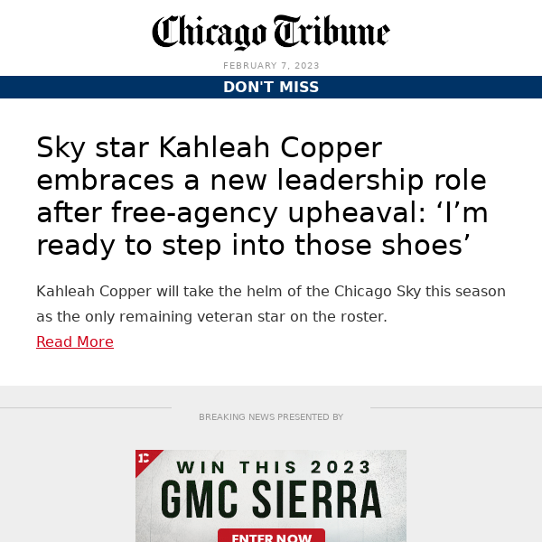 New role for Chicago Sky star