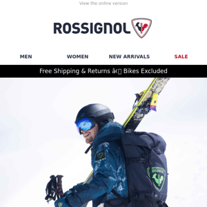 Rossignol, your exclusive offer: Extra 10% Off Sale Styles✨