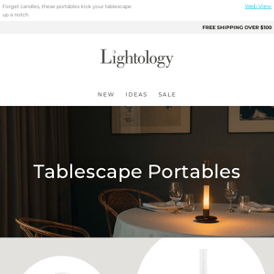 tablescape PORTABLES