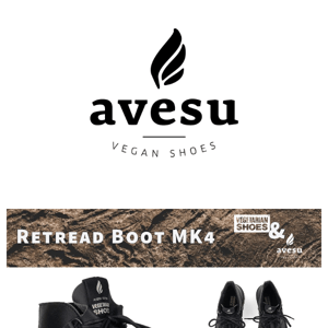 Retread Boot MK4 - avesu X Vegetarian Shoes