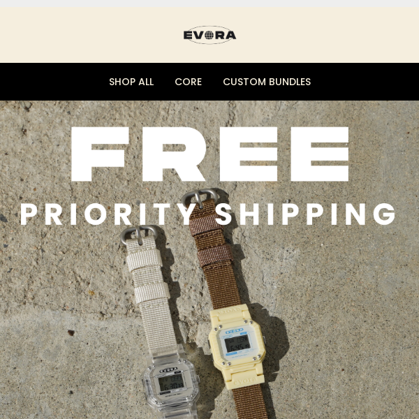 📦 FREE Priority Shipping (2-3x Faster)