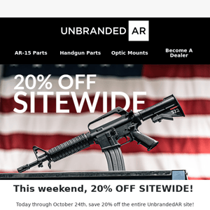 Time to save on AR parts!
