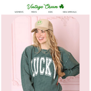🍀 Lucky Charm Collection is Live 🍀